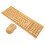 Sustainable Bamboo Wood Wireless Keyboard and Mouse Combo Gift Ready 1