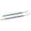 Colorful Stainless Steel Lash Applicator with Comb 2pcs Set 12