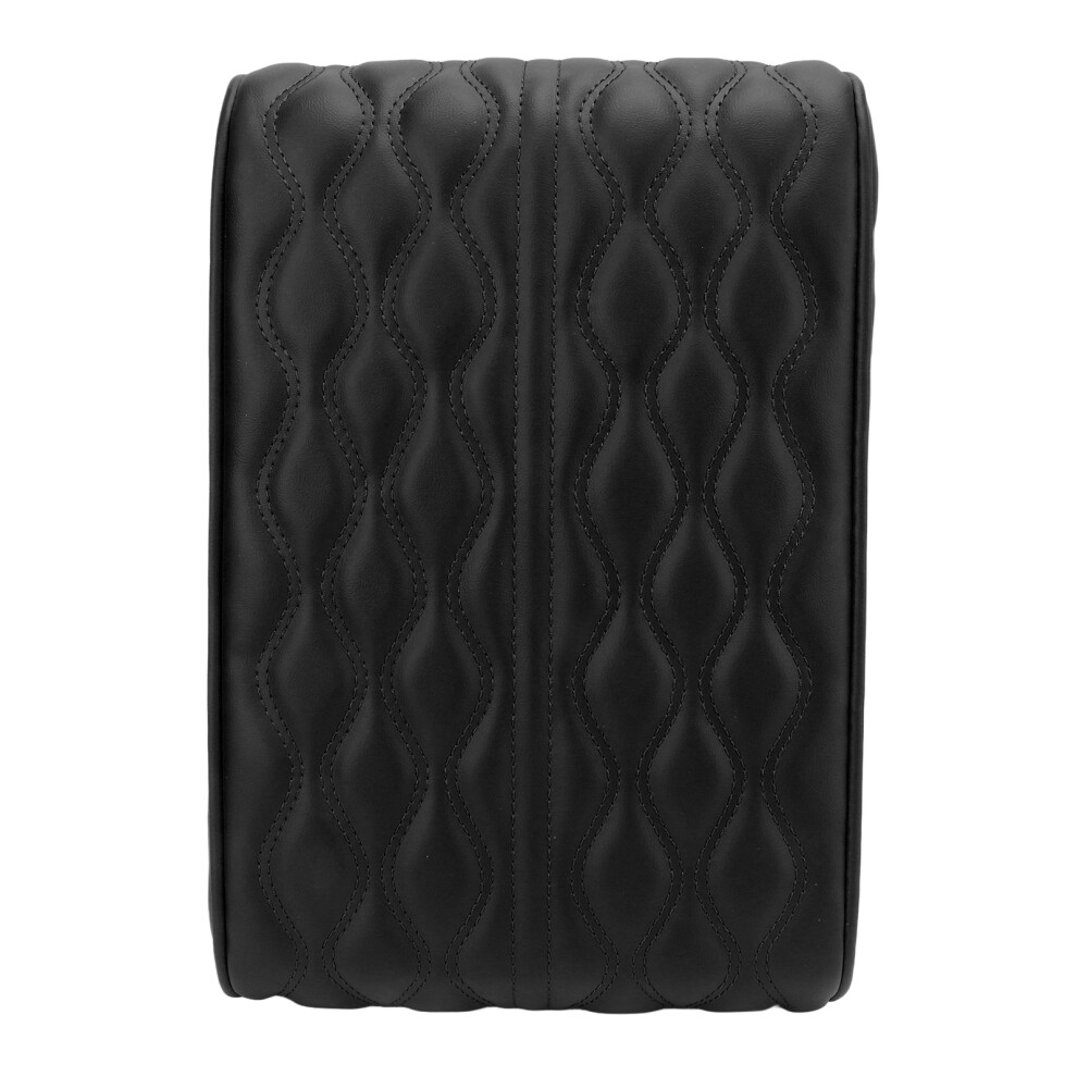 Center Console Armrest Cover Pad Universal Pu Black 9121376195136