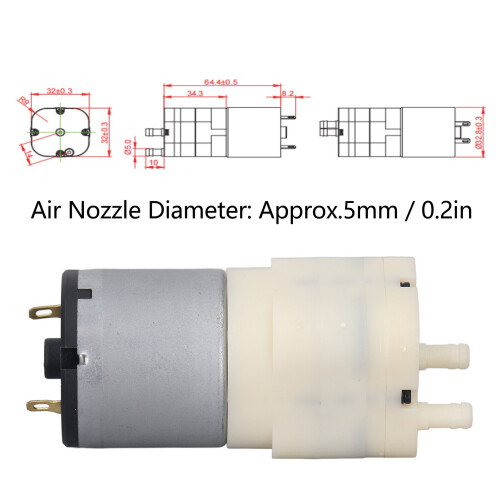 DC 6V Electric Vacuum Pump - Lightweight Reliable for Multiple Uses 1