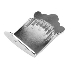 Mandoline 8-Saiten Saitenhalter und Steg Ersatzteil aus Zinklegierung für optimalen Klang