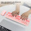 Wireless Retro Pink Keyboard Mouse Combo 68 Keycaps 3 DPI Adjust 7