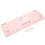 Wireless Retro Pink Keyboard Mouse Combo 68 Keycaps 3 DPI Adjust 11