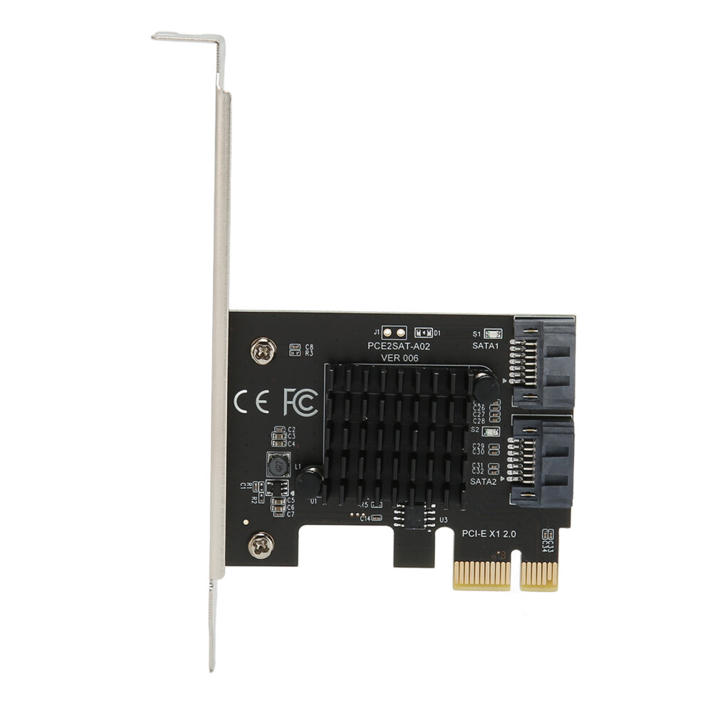 Pcie To Sata 3.0 Expansion Card 6Gbps, Plug & Play, For Desktop 8711332320279