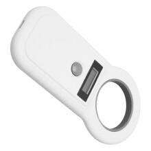 Tier-ID-Mikrochipscanner 134,2 kHz/125 kHz EMID FDX-B Handscanner USB kabellos weiß