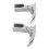 2 Stück Split-Reißverschluss-Nähfuß - Stahl, 3,1  3,3 cm 13