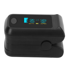 OLED-Fingerspitzen-Oximeter 60x36x35mm Schwarz