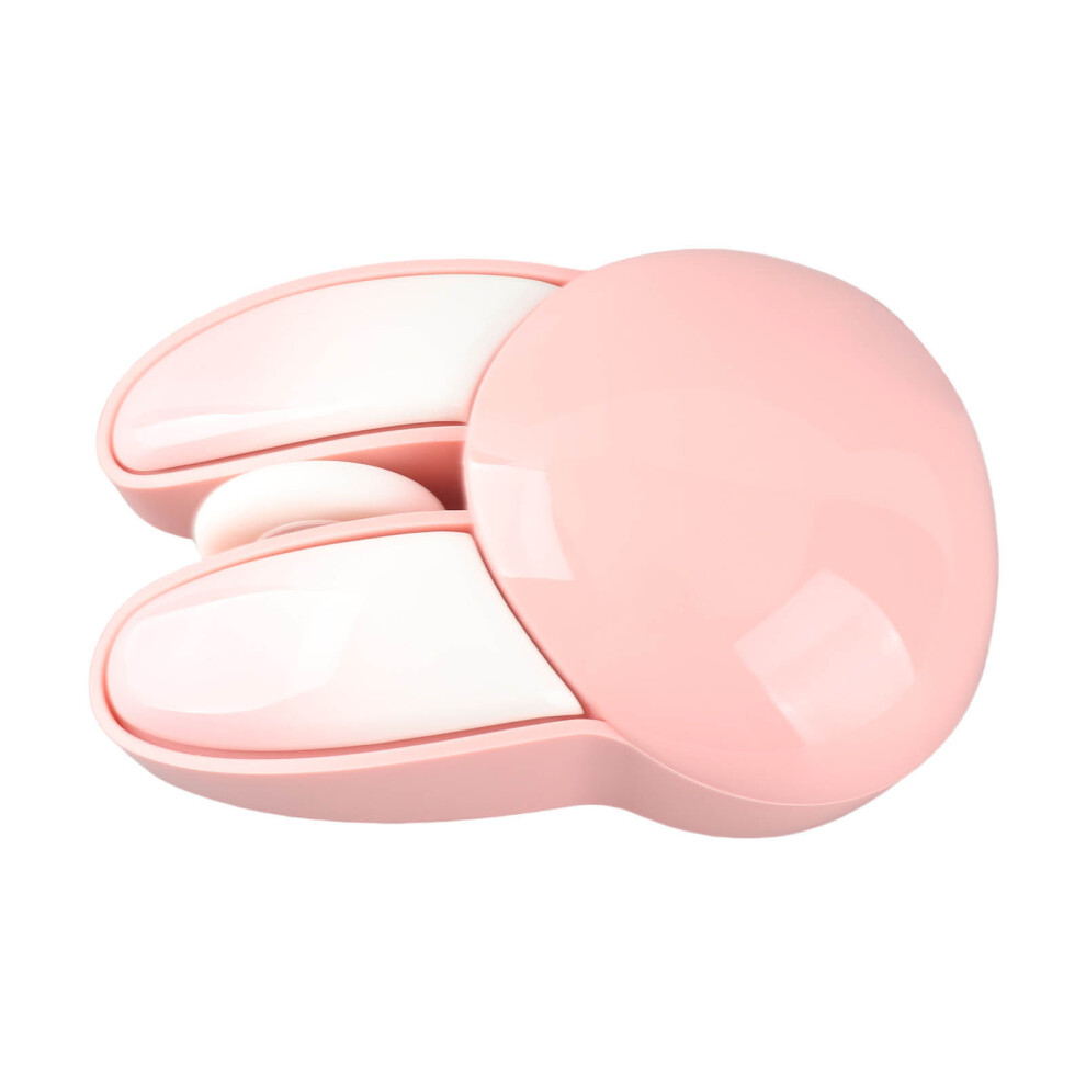 Wireless Rabbit Mouse - 2.4G 33Ft Range Adjustable 1600 Dpi Silent Pink 7901332322323