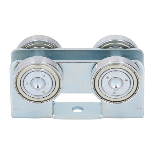 Rollwagenbaugruppe 4-Rad legierter Stahl silber 1