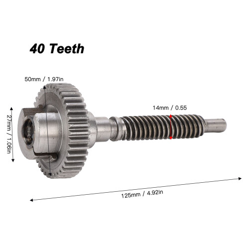 Parkbremse-Aktuator für E65-E68 125x50 40T 1