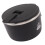 Double Layer 900ml Noodles Bowl Black - Insulated & Multi-Functional 12