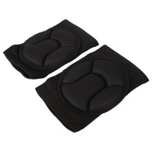 Breathable Sports Knee Brace Pads, M, Black, Cir. 38‑52cm