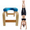 Solid Wooden Portable Yoga Headstand Bench Balance 11