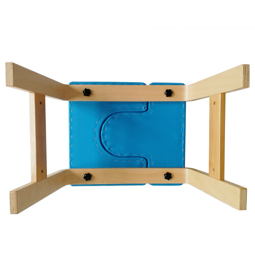 Solid Wooden Portable Yoga Headstand Bench Balance 2