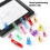 100PCS Multipurpose Plastic Sewing Clips 2.7x1cm Fixation Crafting 4