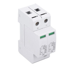 2P Flame Retardant Surge Protector 1000V DC for Buildings