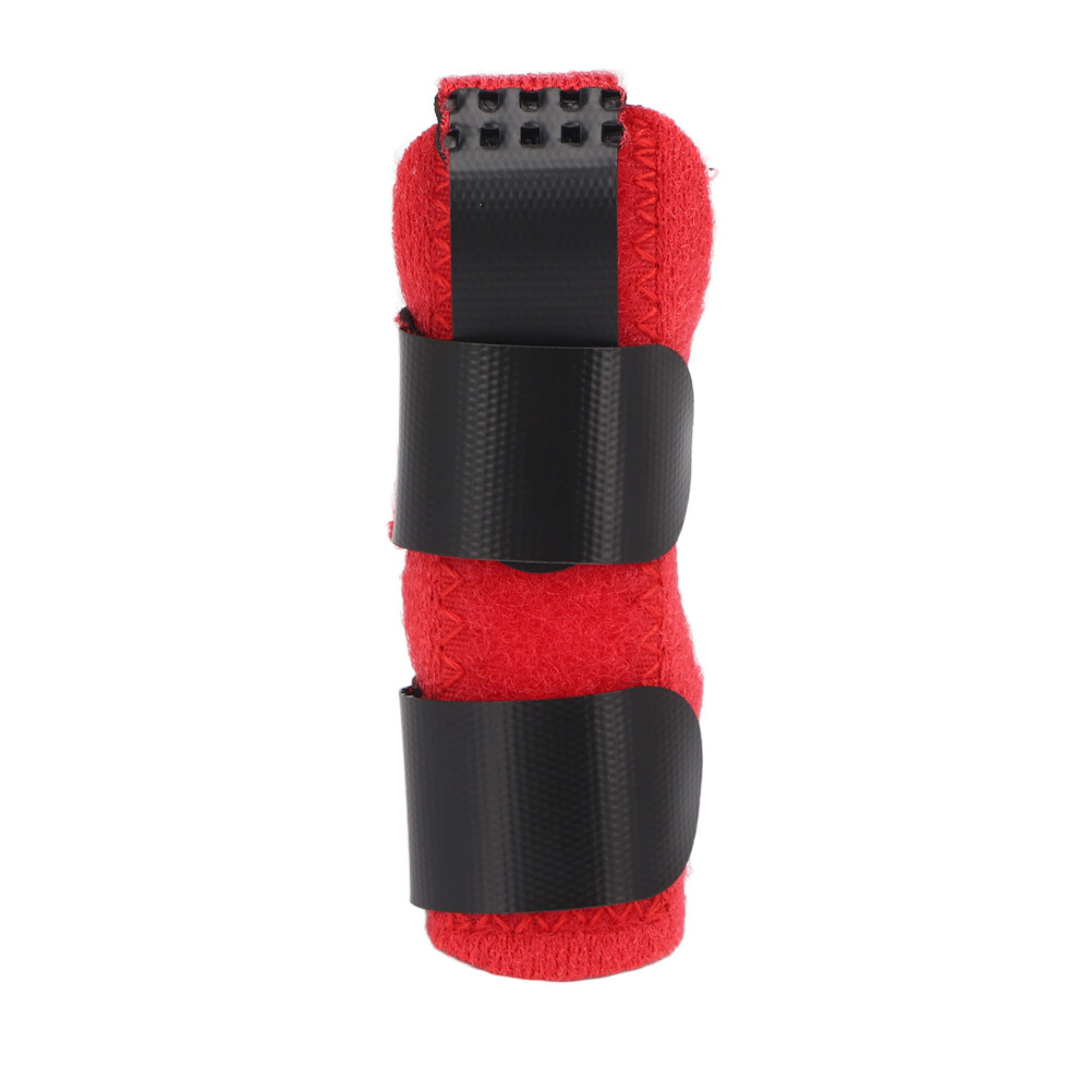 Red Finger Splint Brace For Broken, Sprained & Trigger Fingers