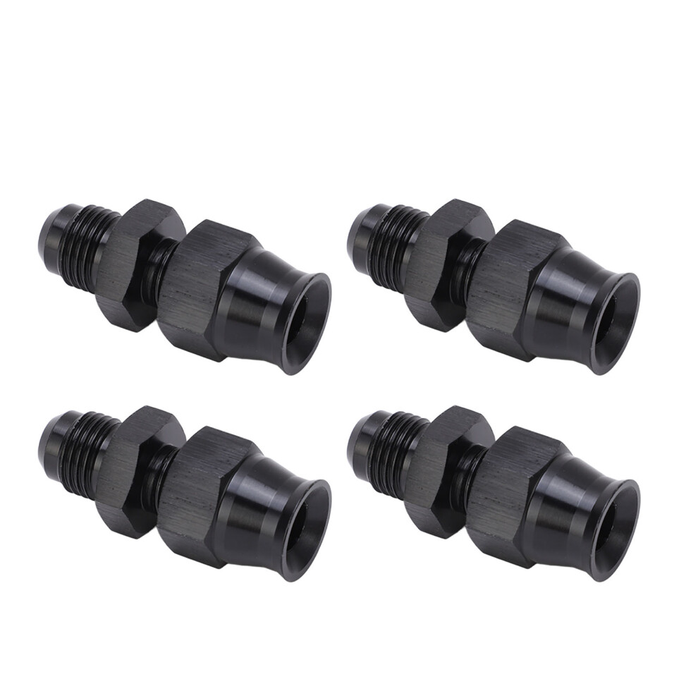 4Pcs An6 Adapter Male Thread Aluminium Alloy 9121376198236