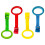 4 Pcs Baby Stand Up Walker Tool Rings Baby Pull 10