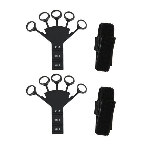 2 Stück Fünf-Finger-Silikon-Dehner – 6.6-21LB 2