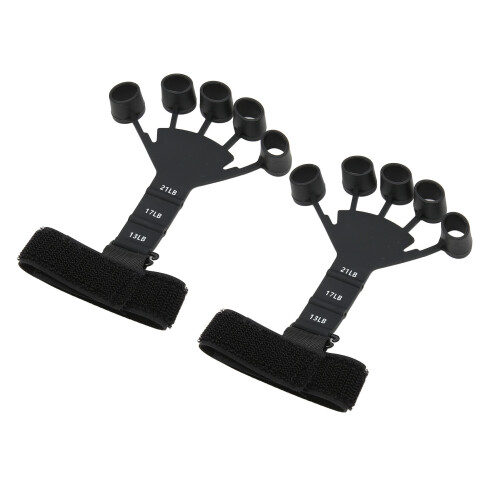 2 Stück Fünf-Finger-Silikon-Dehner – 6.6-21LB