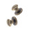 20pcs Flat Head Copper Brass Screws Nuts Nails 7