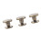 20pcs Flat Head Copper Brass Screws Nuts Nails 11