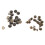 20pcs Flat Head Copper Brass Screws Nuts Nails 1