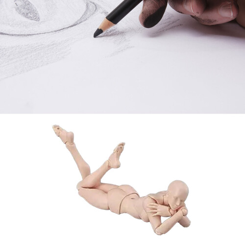 Flexible PVC Drawing Figure with Adjustable Poses Perfect for Sketch Practice 2
