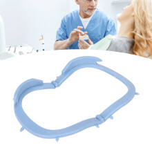 Telaio pieghevole in gomma blu per diga di gomma dentale, riutilizzabile