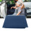 Dunkelblaue Nylon-Patiententransfermatte 45x45 cm 15