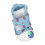 Kleine Hundeschuhe Typ 4 blaue Canvas-Stiefel 11