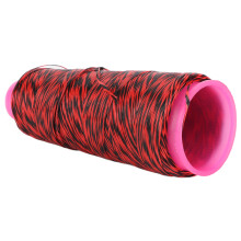Bogensehne 0,8 mm x 120 m 40 g PE-Seil Schwarz Rot