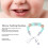 Mintgrüne Silikon-Perlen-Beißkette für Babys 3
