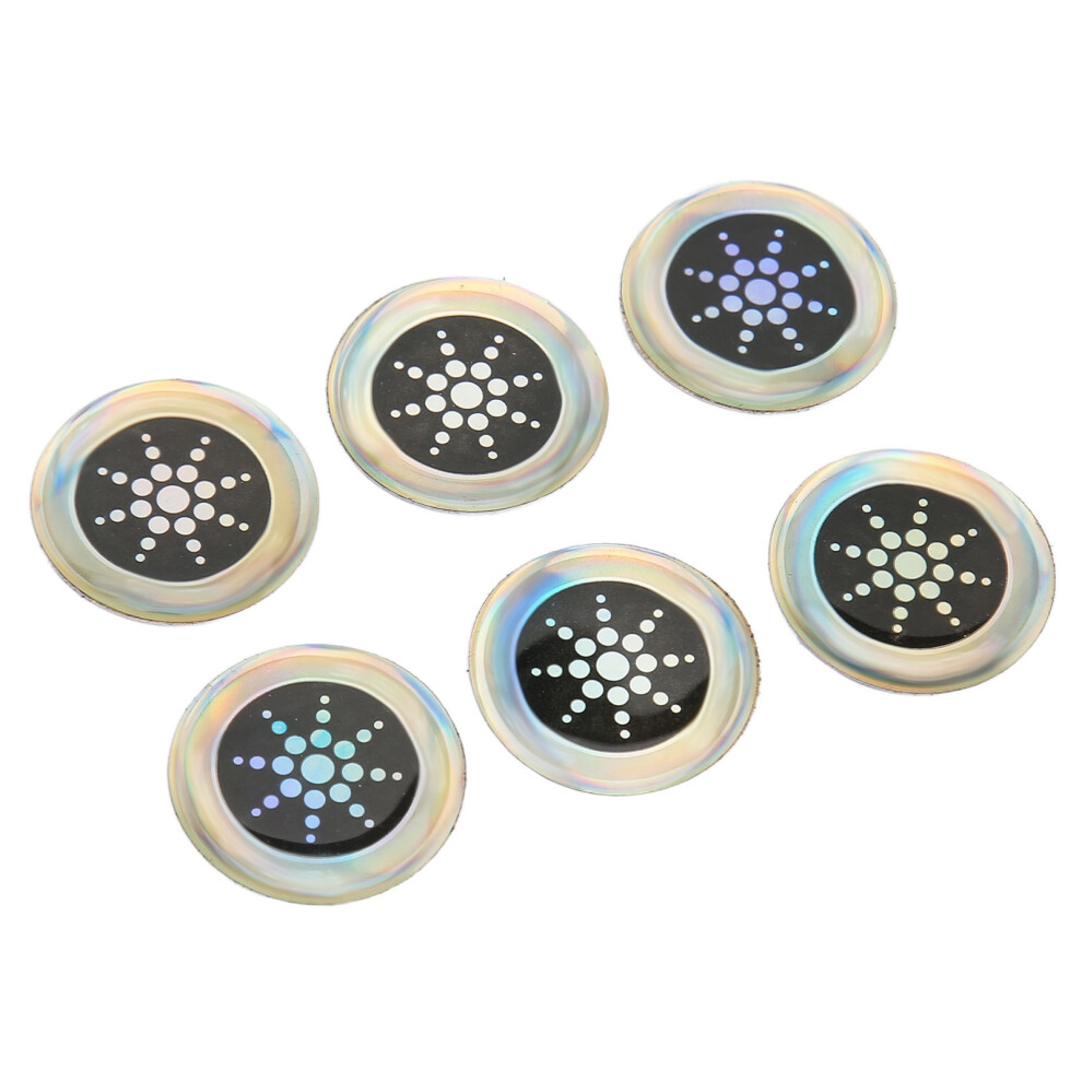 6Pcs Phone Protection Stickers 2.8Cm Flash Blockers For Cell Phones & Laptops 9421332340588