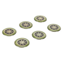 6pcs Self-Adhesive EMF Radiation Protection Stickers for Phones & Devices