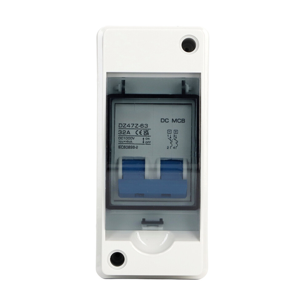 Dc Mini Circuit Breaker Dz47z 63 32A 1000V Waterproof Ip65 9451332341780