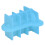 Funny Blue 3D Silicone Spoof Ice Cube Mold with Lid, 10x7.1cm 16