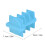 Funny Blue 3D Silicone Spoof Ice Cube Mold with Lid, 10x7.1cm 13