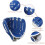 10,5/11,5/12,5 Zoll linke Hand Baseball-Handschuh Blau 1