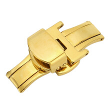 Professionelle 16-mm goldfarbene Edelstahl-Schnalle