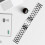 16mm Stainless Steel Watch Strap with Quick Release Double Button 3