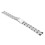 20mm Silver Metal Watchband with Double Button Clasp & Easy Release 1