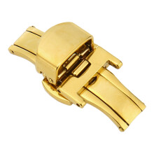 20mm goldfarbene Edelstahl-Schließe für Uhrenarmbänder