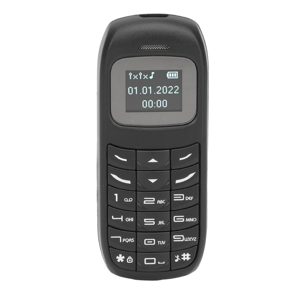 Elderly Friendly Mini Cell Phone With Dual Sim Dual Standby Large Buttons Black 8301332350354