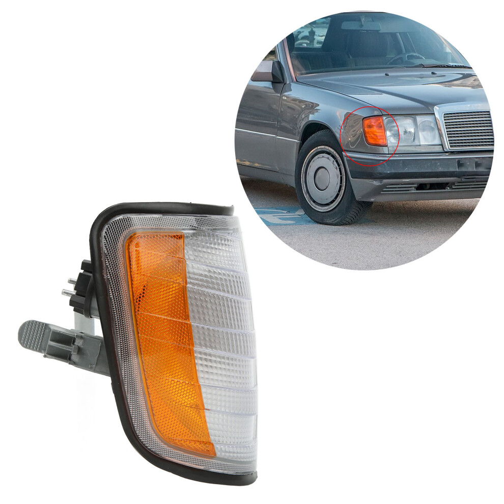 Dual Color Front Turn Signal Corner Lamp for E Class W124 1984-1995-image-OPC-PJBCZHR-NEW