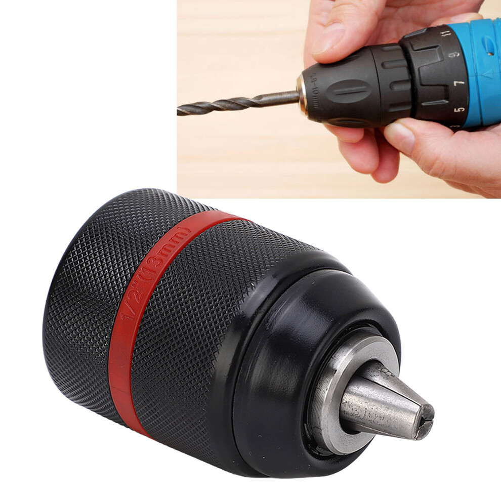 Electric Drill Chuck 1/2Â20Unf Self Tightening Keyless 2Â13Mm Round 58Mm 7891332354069