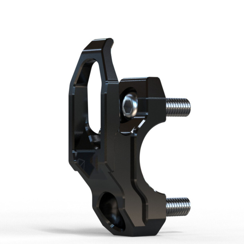 22Mm Motorcycle Handle Hanger T6063 Aluminum Alloy Black 9121376201356