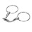 Edelstahl-O-Ring-Pferdebit 135 mm, flexibel, langlebig 1