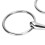 Edelstahl-O-Ring-Pferdebit 135 mm, flexibel, langlebig 7